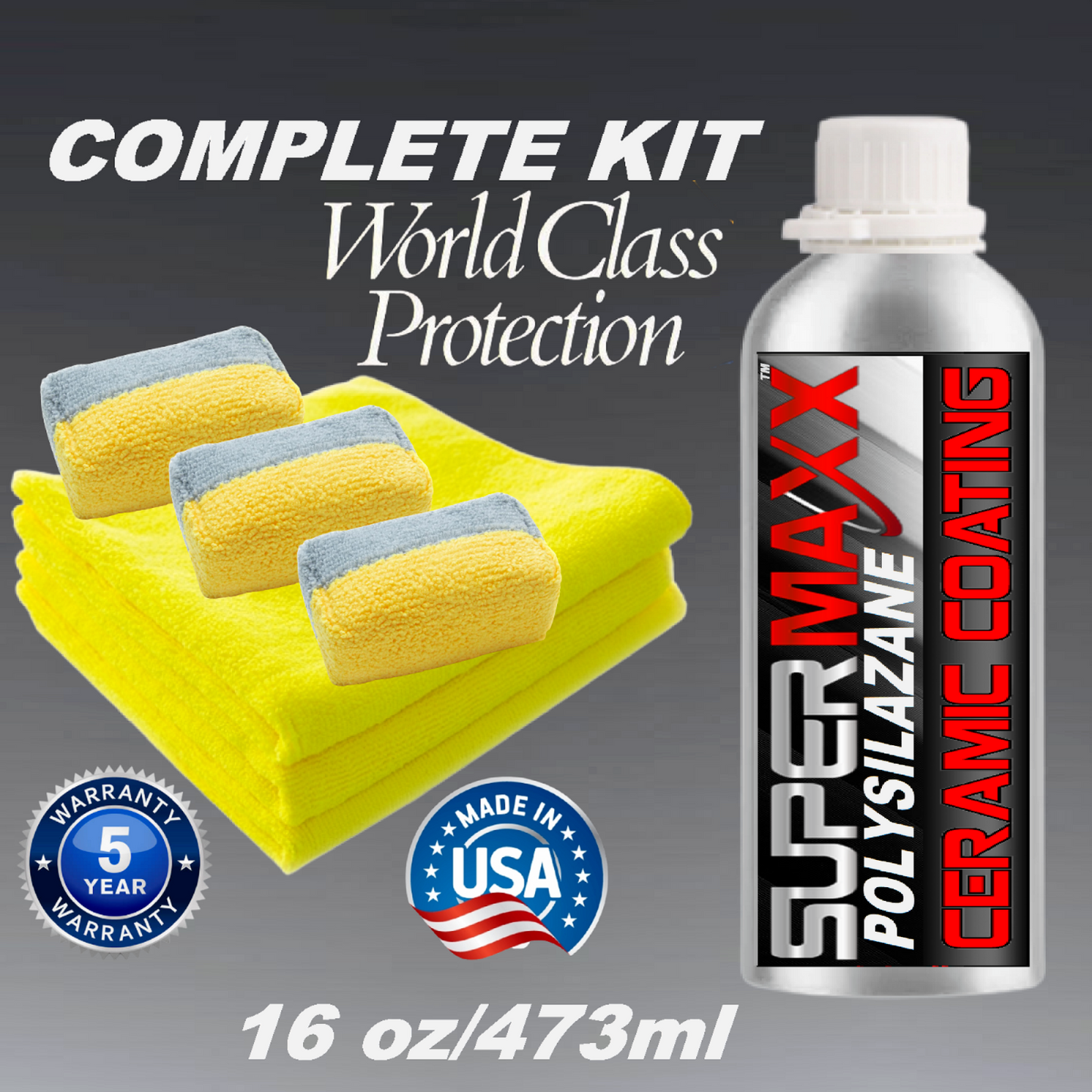 CERAMIC CAR COATING - 16oz/473ml