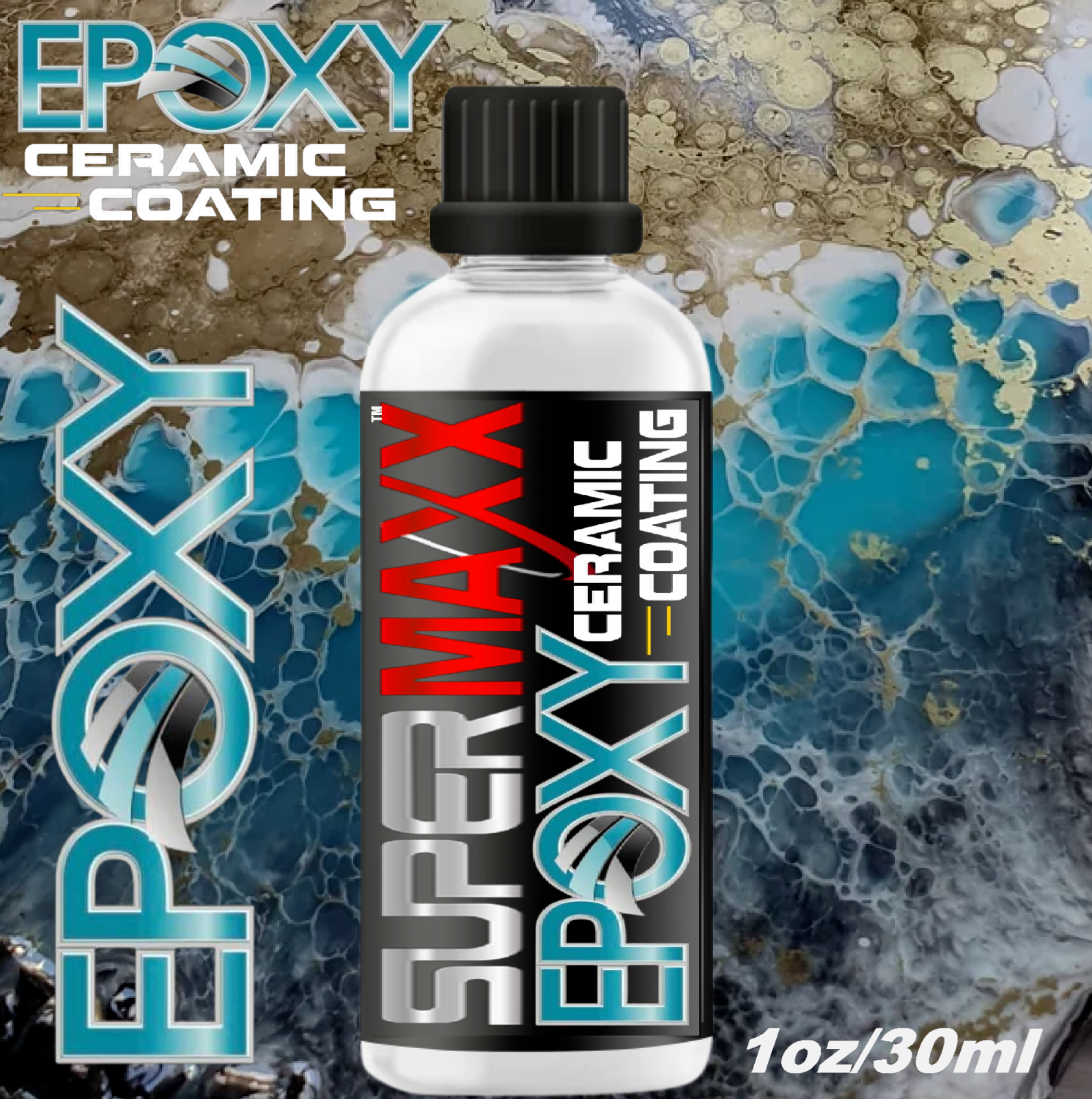 CRYSTAL CLEAR EPOXY RESIN SCRATCH STAIN HEAT RESISTANT CERAMIC CLEAR C – SUPERMAXX