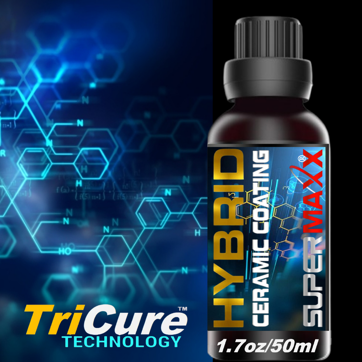WORLD'S FIRST 2K HYBRID POLYSILAZANE CERAMIC CAR COATING WITH TRICURE TECHNOLOGY