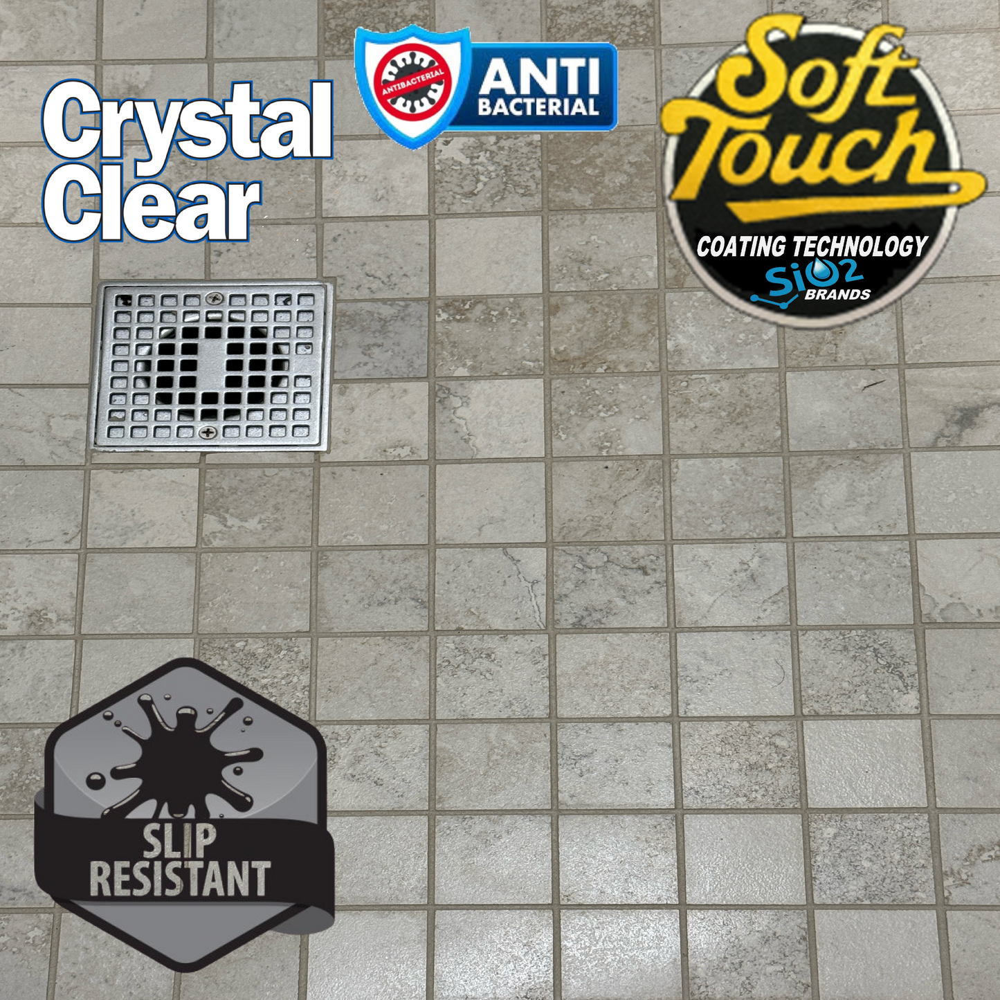 POLYCERAMIC SLIP-RESISTANT FLOOR COATING