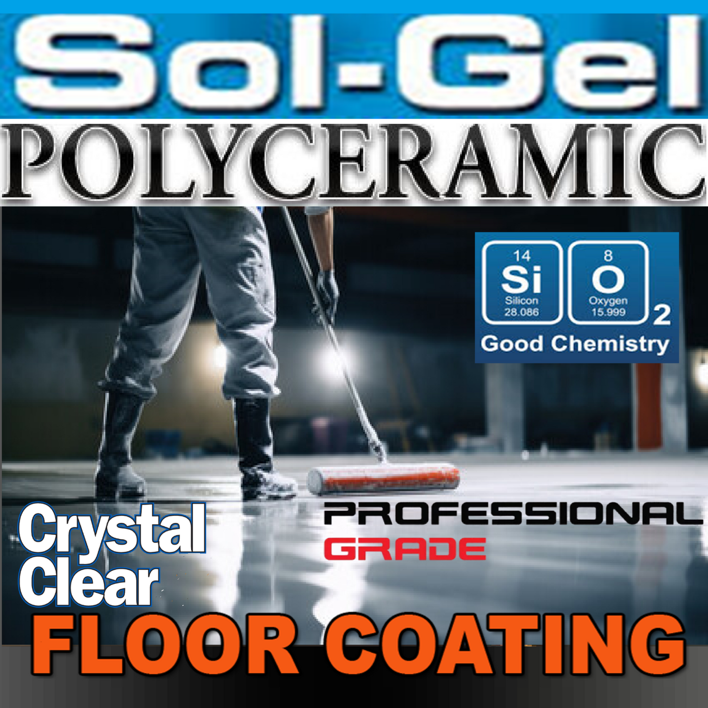 SOL-GEL POLYCERAMIC FLOOR COATING (GLOSS) - TOP COAT