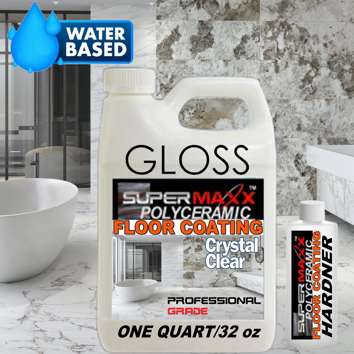 POLYCERAMIC WATER BASED FLOOR COATING