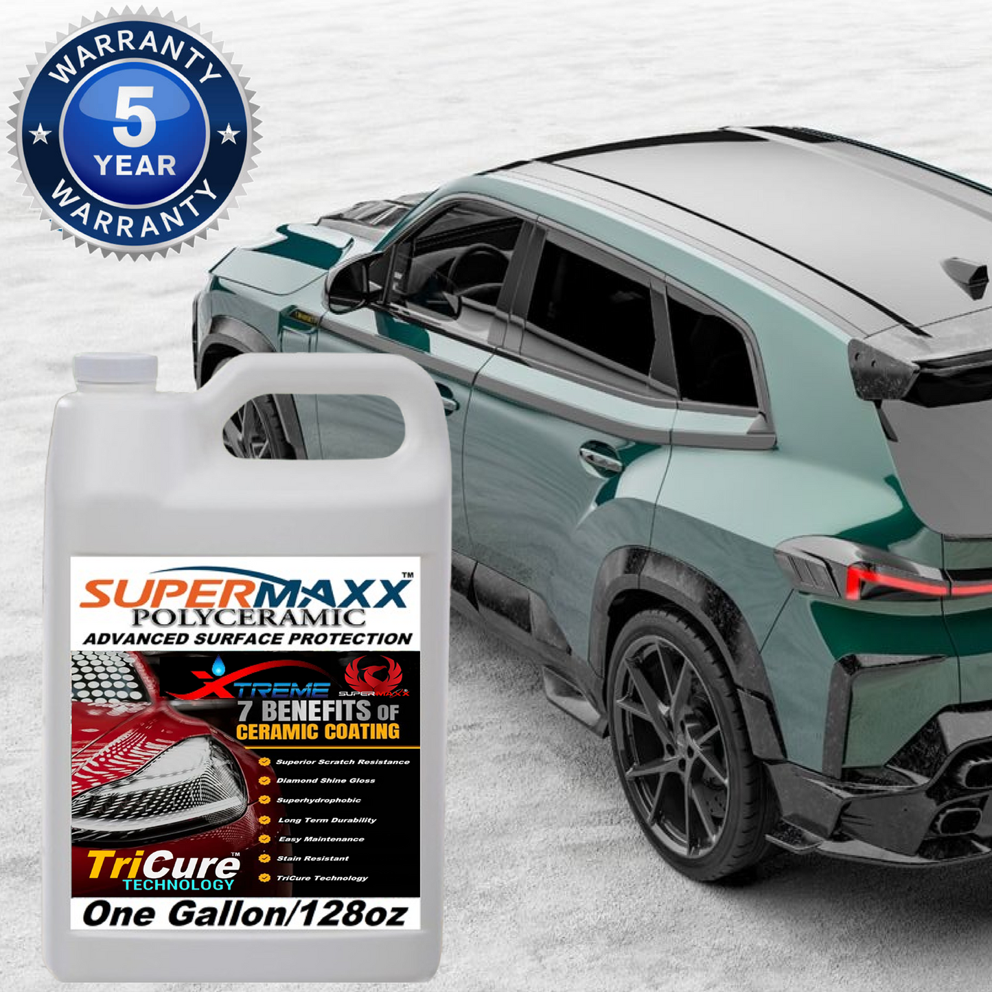 CERAMIC CAR COATING - 1 Gal/128oz