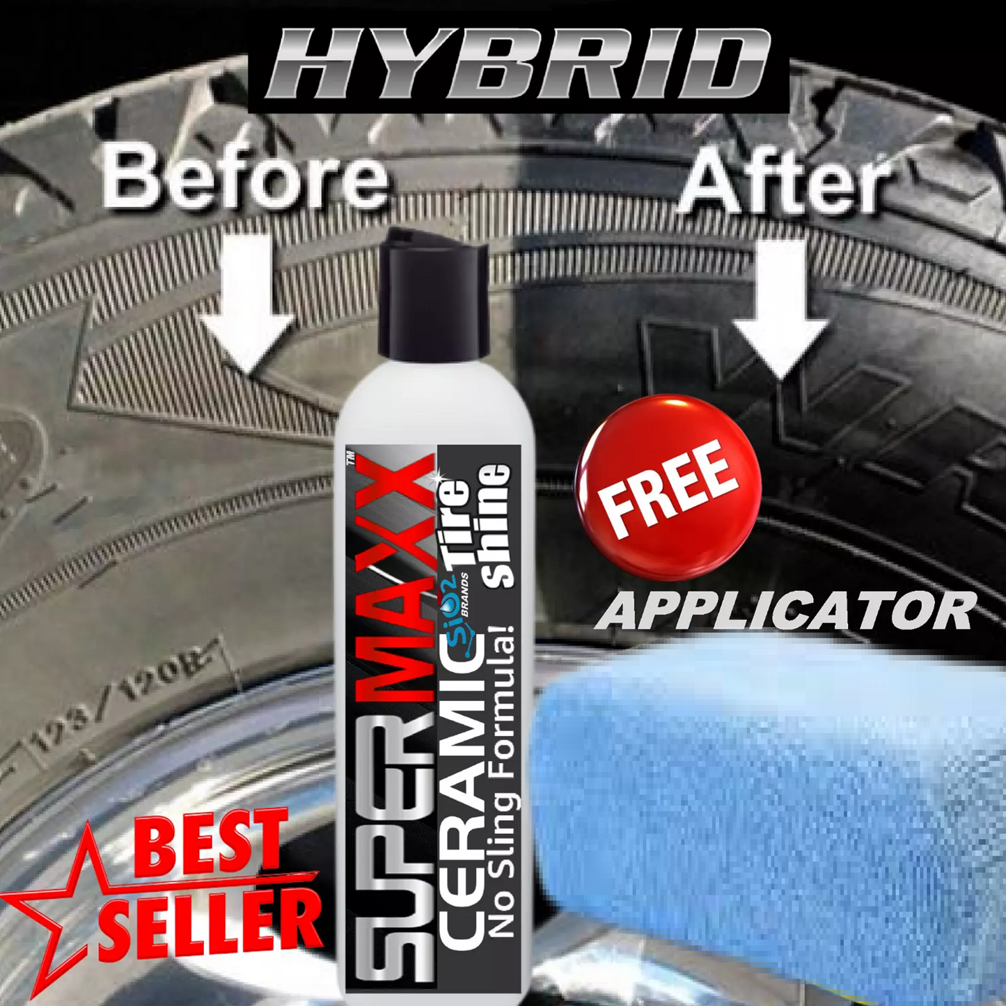 TIRE SHINE CERAMIC COATING AND CONDITIONER
