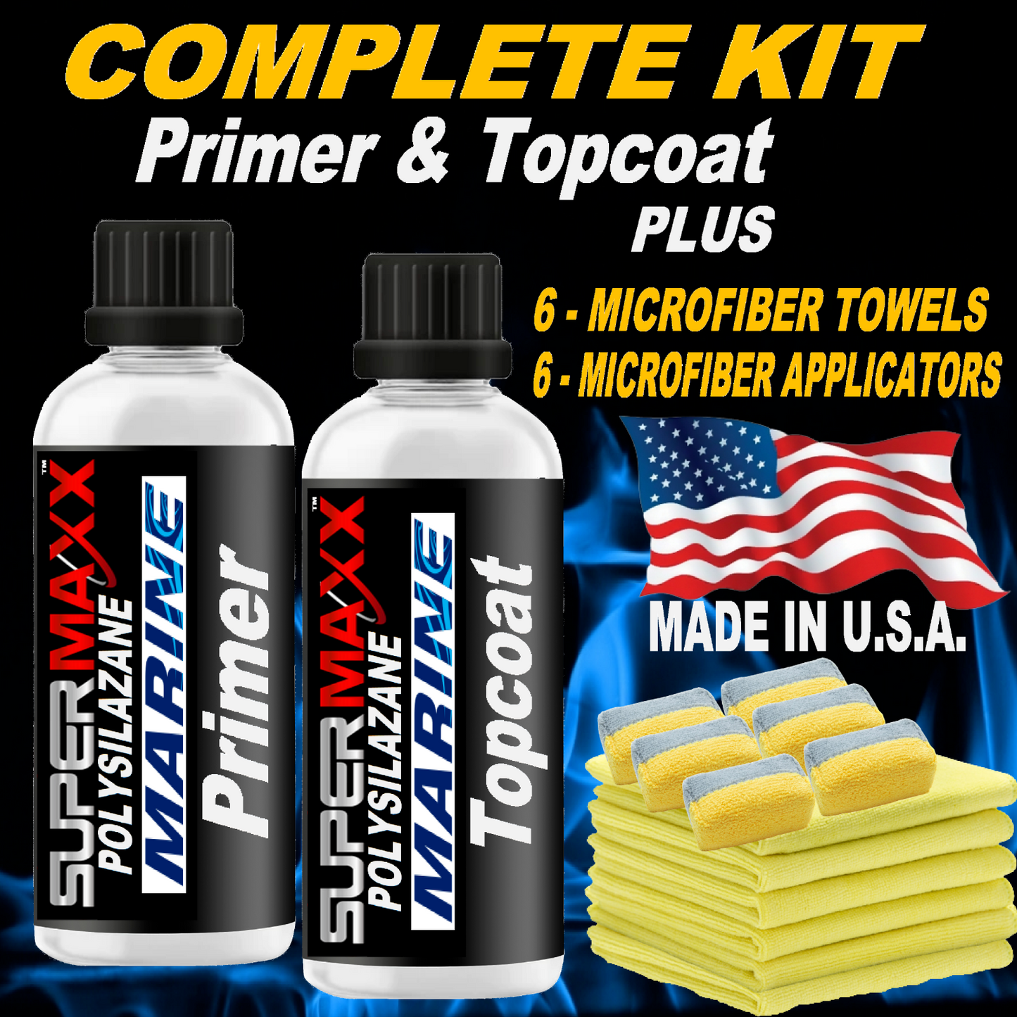 MARINE CERAMIC COATING (PRIMER AND TOP COAT) STAINLESS PROTECTION