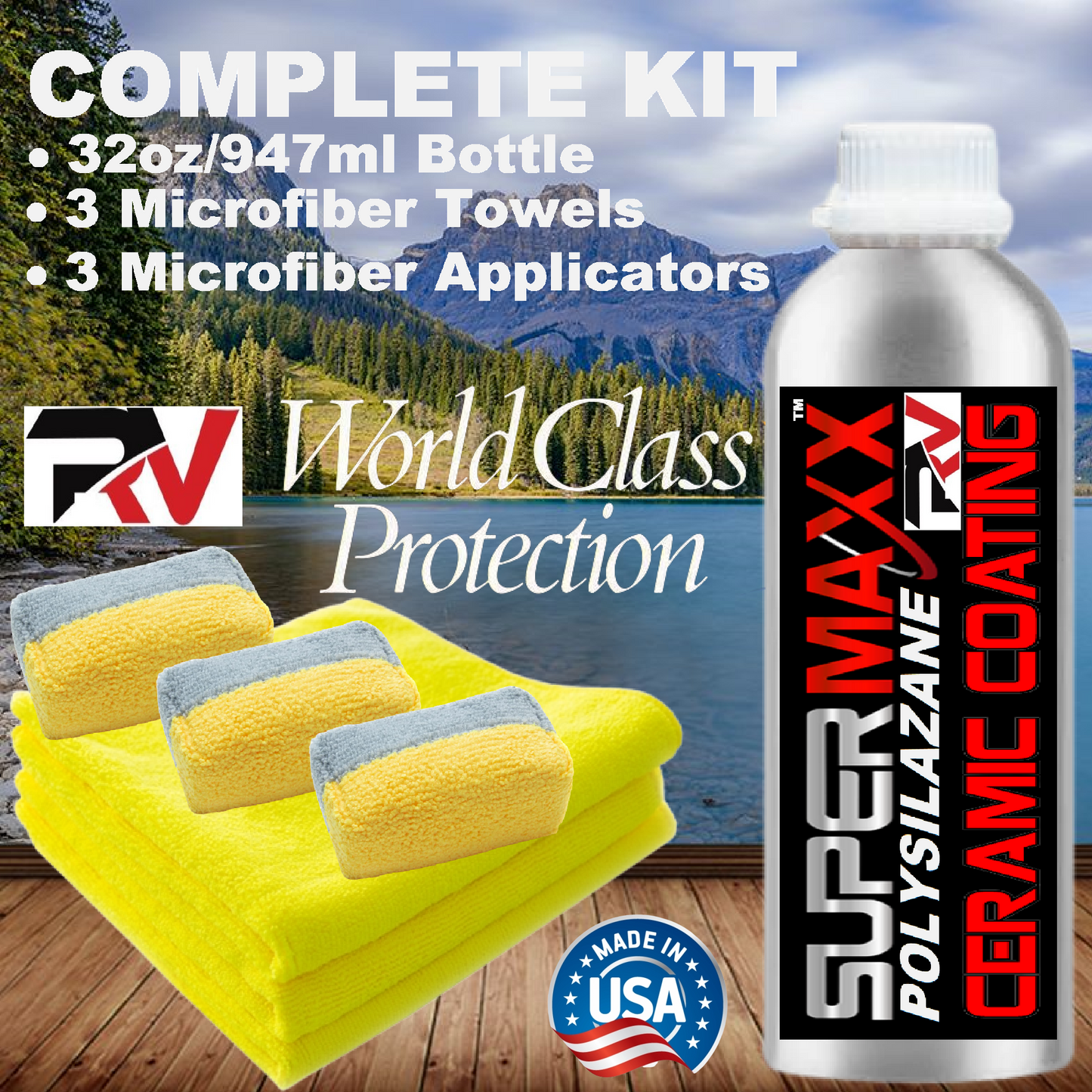 RV CERAMIC COATING WITH TRICURE TECHNOLOGY