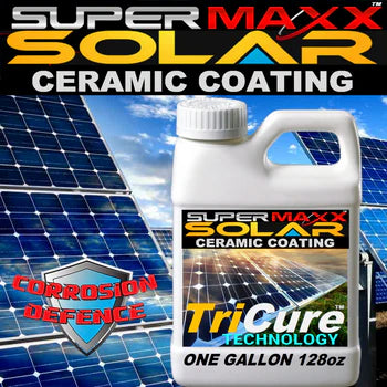 SOLAR PANEL KIT CERAMIC CLEAR COAT ADVANCED "SELF CLEANING" PROTECTION SPRAY - 128oz/1Gal