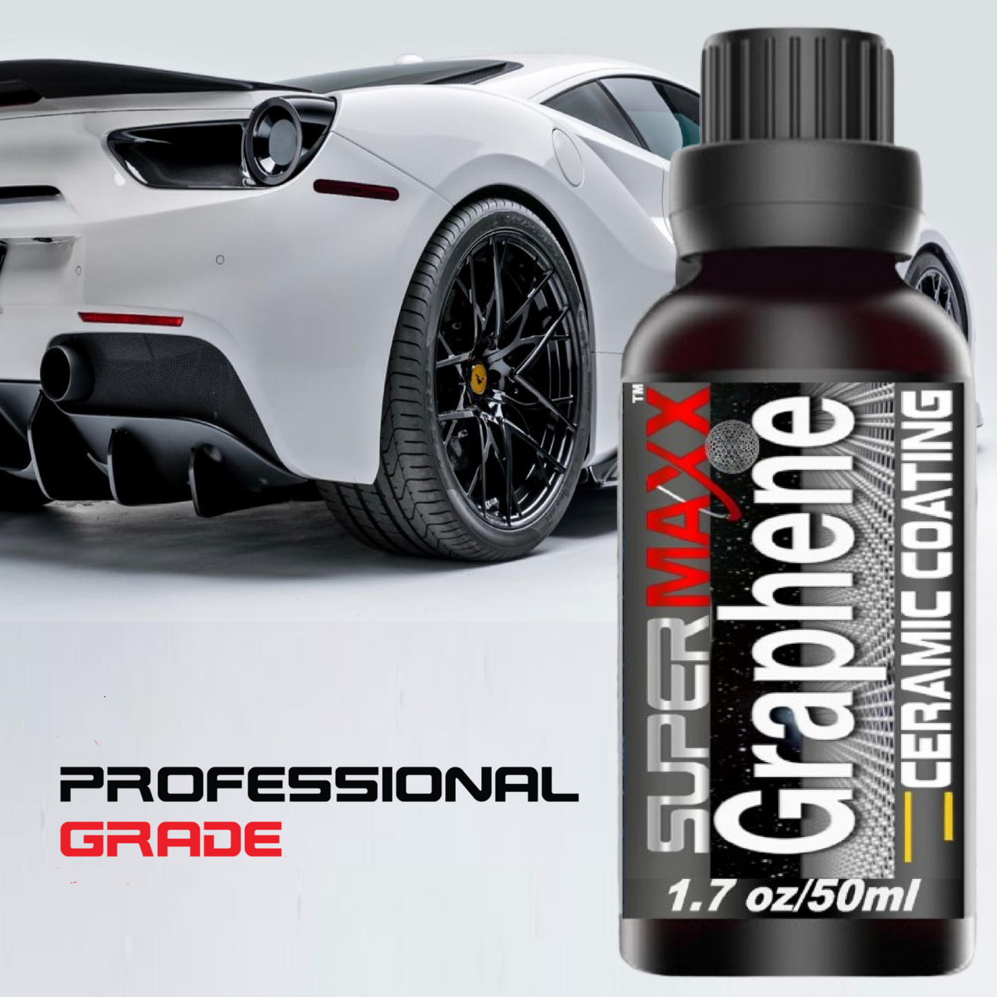 GRAPHENE HYBRID CERAMIC CAR COATING - 1.7oz/50ml