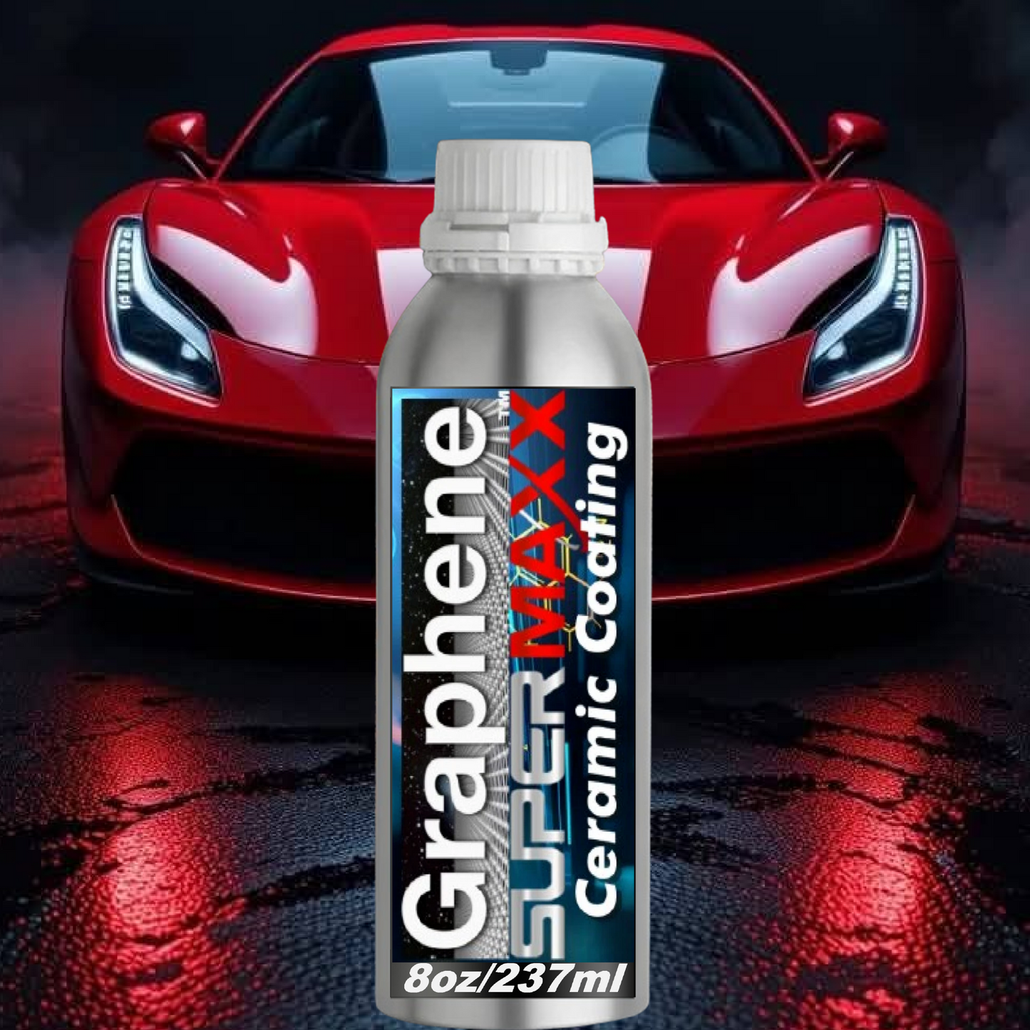 GRAPHENE HYBRID CERAMIC CAR COATING - 8oz/237ml
