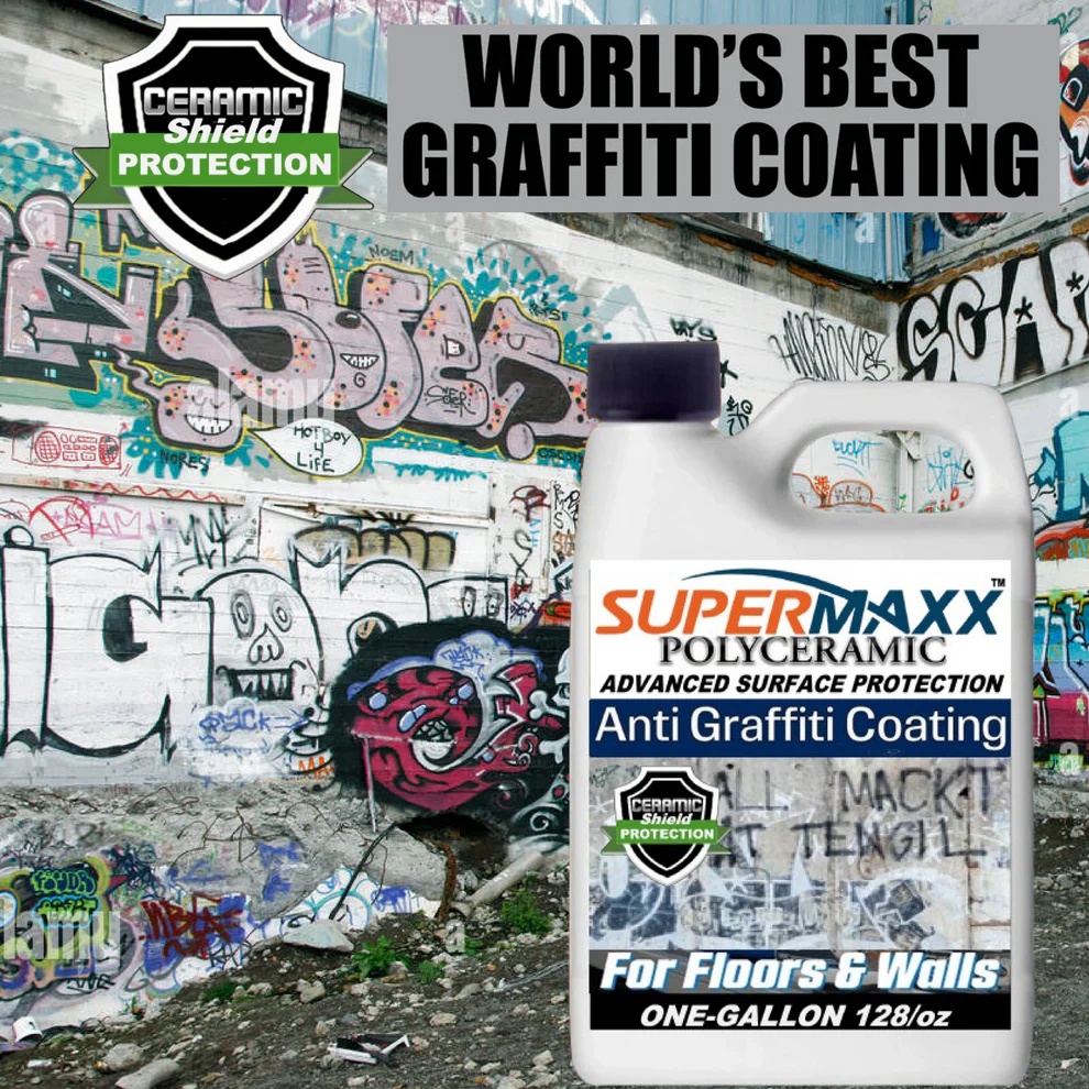 ANTI-GRAFFITI CLEAR CERAMIC COATING-4 GAL PACK