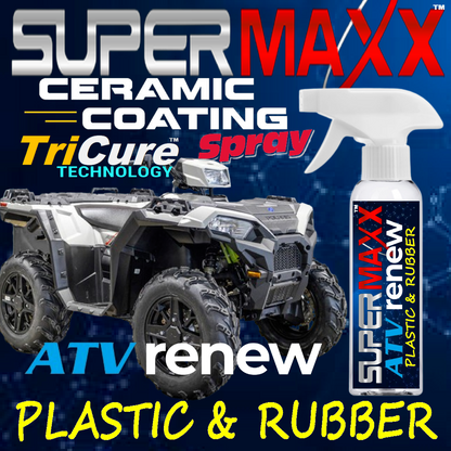 ATV PLASTIC RUBBER RESTORER & PROTECTOR 3 YEAR CERAMIC COATING SPRAY-8oz/237ml