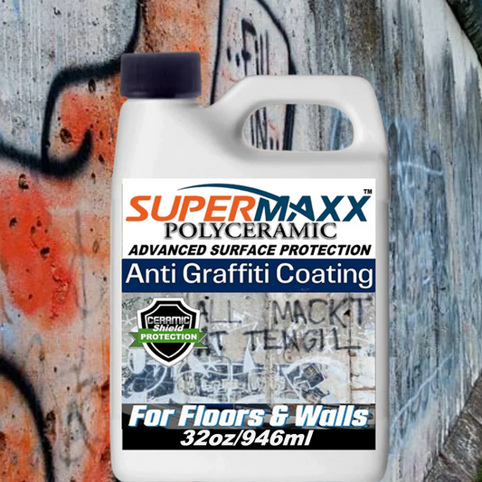 ANTI-GRAFFITI CLEAR COATING CERAMIC SHIELD PERMANENT PROTECTION - 0ne Quart/32oz