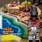 FOOD SAFE CHARCUTERIE BOARD PROTECTIVE CERAMIC CLEAR SEALER FOR WOOD EPOXY RESIN