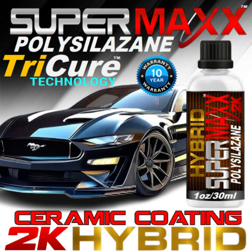 WORLD'S FIRST 2K HYBRID POLYSILAZANE CERAMIC CAR COATING WITH TRICURE TECHNOLOGY