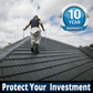 NANO ROOF COATING FOR ALL ROOF SURFACES ASPHALT SHINGLES METAL CEMENT - 5 GALLONS