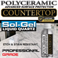 COUNTERTOP STONE MARBLE SEALER ADVANCED "STAIN & ETCH PROTECTION" - 16 OZ/473ML