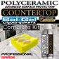 COUNTERTOP SEALER CLEAR COATING ADVANCED STAIN & ETCH PROTECTION" - 34 OZ/1000ML
