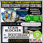 COUNTERTOP STONE MARBLE SEALER ADVANCED "STAIN & ETCH PROTECTION" - 16 OZ/473ML