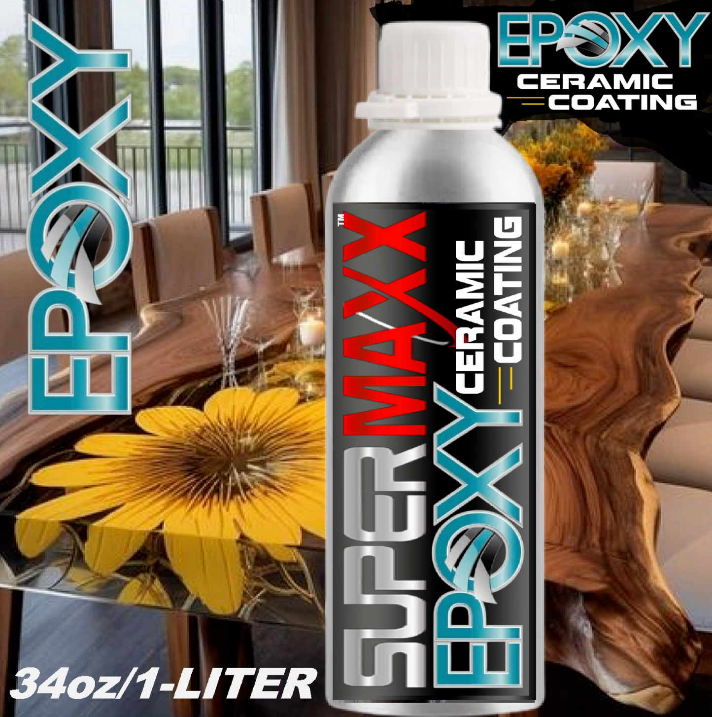 EPOXY RESIN SURFACE PROTECTION CERAMIC COATING WITH TRICURE TECHNOLOGY