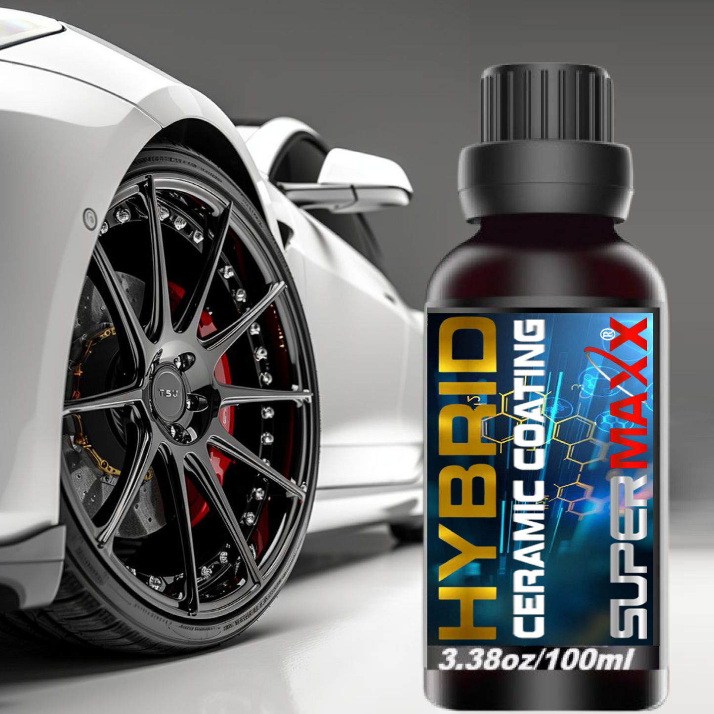 WORLD'S FIRST 2K HYBRID POLYSILAZANE CERAMIC CAR COATING WITH TRICURE TECHNOLOGY