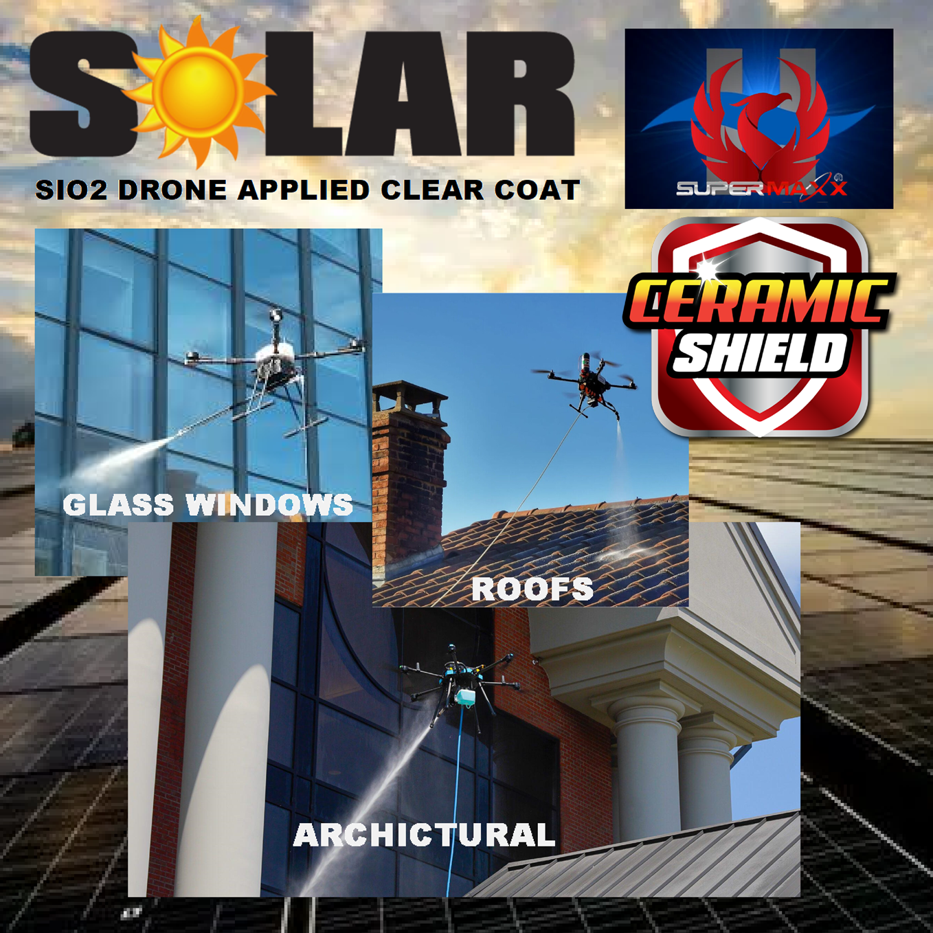 SUPERMAXX® SIO2 DRONE APPLIED CLEAR COAT - ONE GALLON