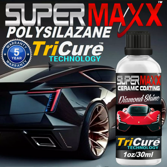 CERAMIC CAR COATING POLYSILAZANE WITH ADVANCED TRICURE TECHNOLOGY