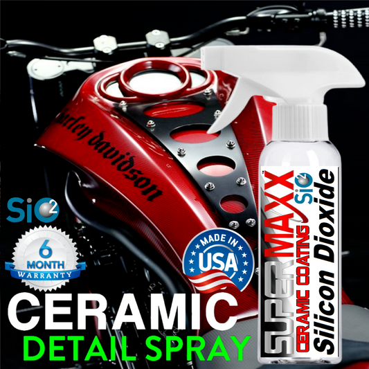MOTORCYCLES CERAMIC SPRAY WAX SIO2 SILICON DIOXIDE PROTECTION
