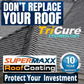 Nano Roof Coating TriCure Technology Asphalt Shingles Fiberglass  - 5 GALLONS