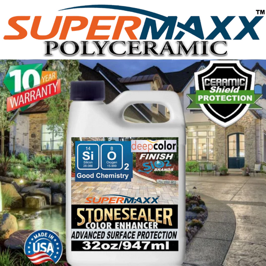 DEEP COLOR ENHANCING CERAMIC STONE PAVER SEALER - 1 QUART