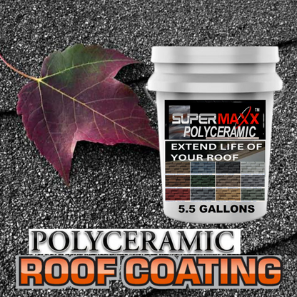 SUPERMAXX POLYCERAMIC ROOF COATING KIT