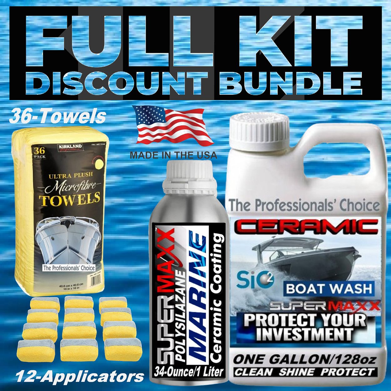 MARINE CERAMIC COATING  - KIT BUNDLE