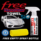 CERAMIC CAR COATING "QUICK DETAIL SPRAY" ADVANCED "SIO2" PAINT PROTECTION -32oz/1 QT