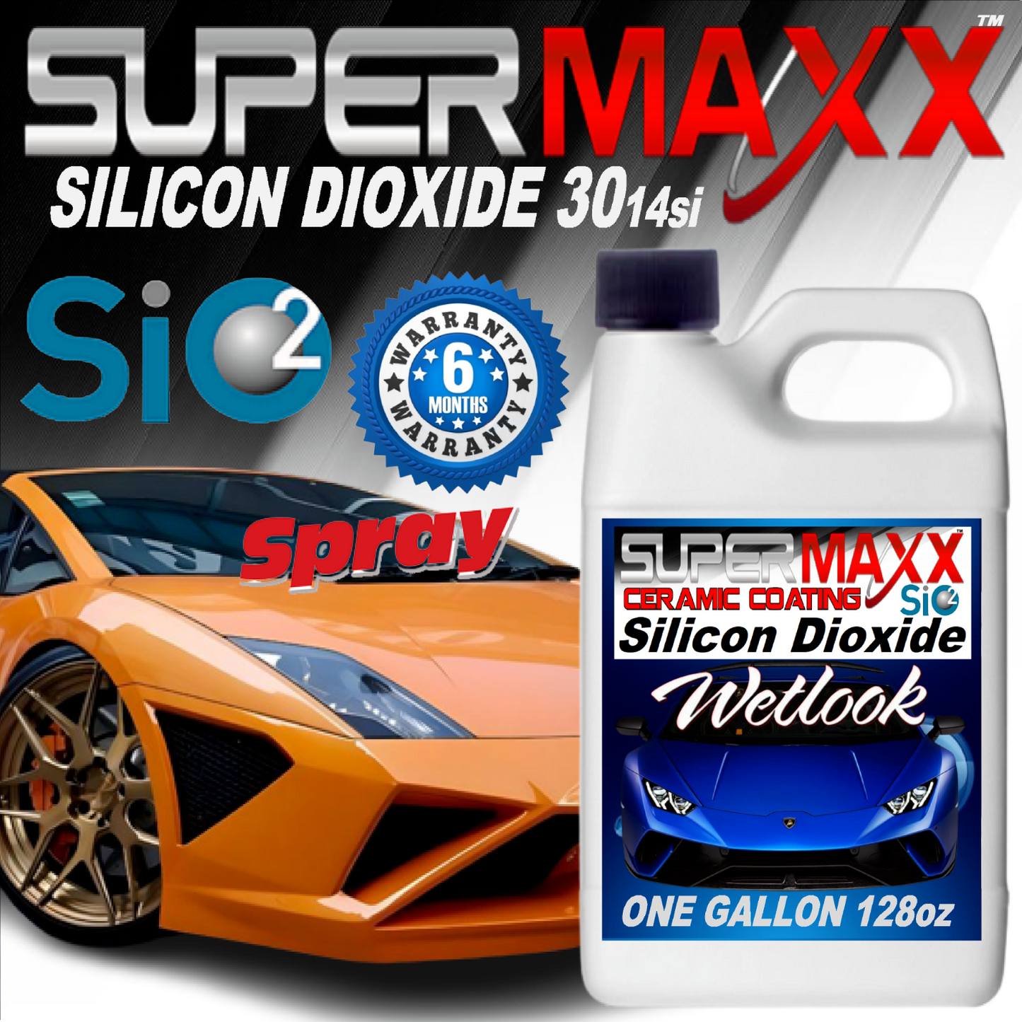 CERAMIC CAR COATING QUICK DETAIL SILICON DIOXIDE SPRAY