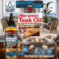 CERAMIC TEAK OIL MARINE GRADE DECKS TRIM UV SALT STAIN PROTECTION - 3.38oz/100ml