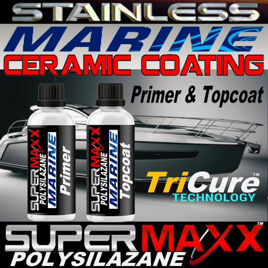 MARINE CERAMIC COATING POLYSILAZANE TRICURE TECHNOLOGY STAINLESS PROTECTION