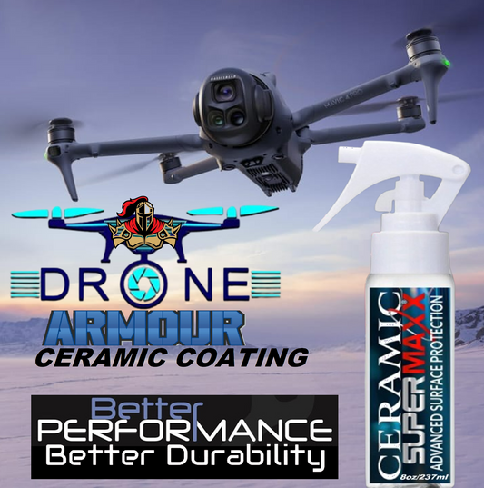 DRONE PROTECTION CERAMIC COATING SPRAY FOR ELECTRONICS BLADES ALL SURFACES - 8oz/237ml