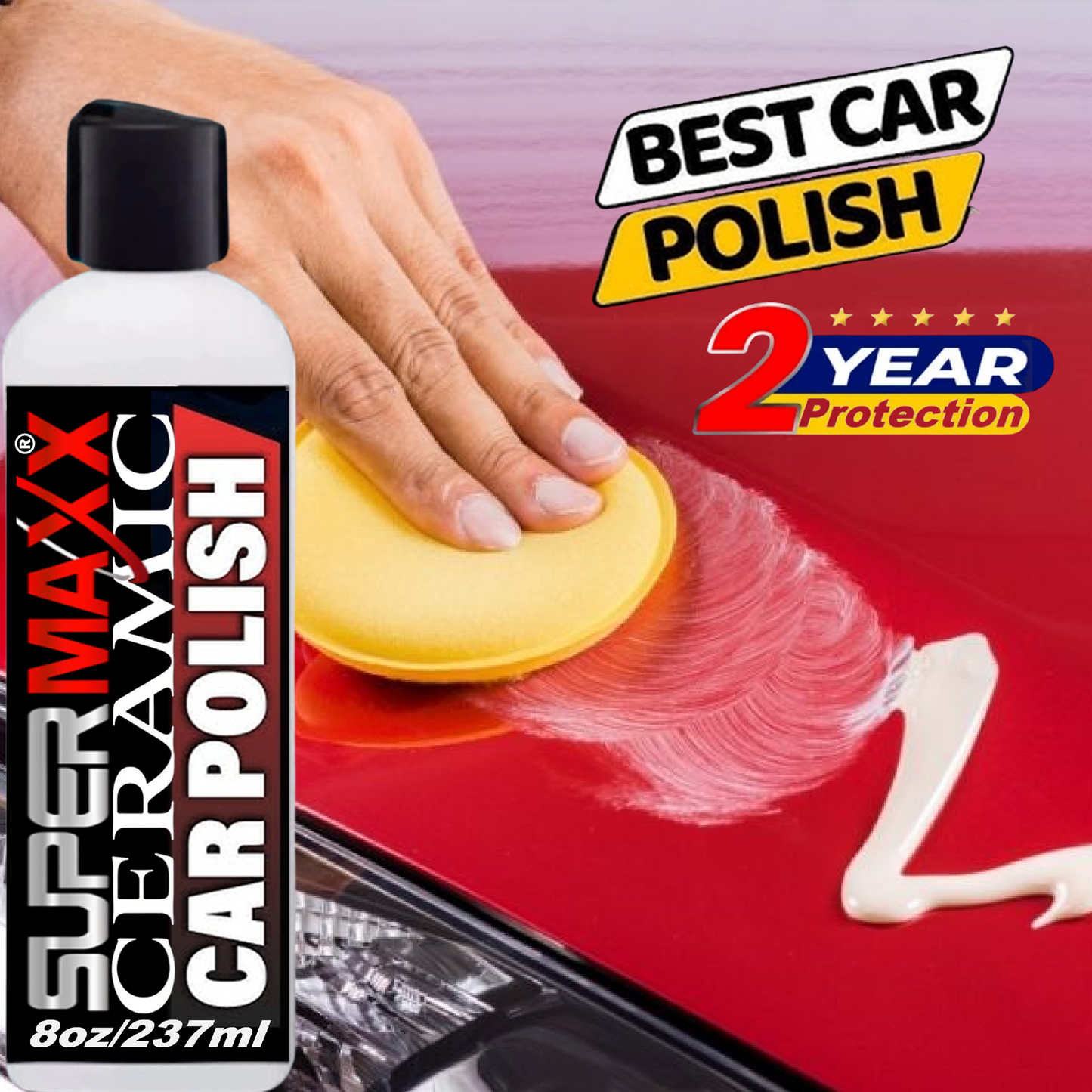 CERAMIC CAR COATING CAR POLISH POLYSILAZANE WITH TRICURE TECHNOLOGY
