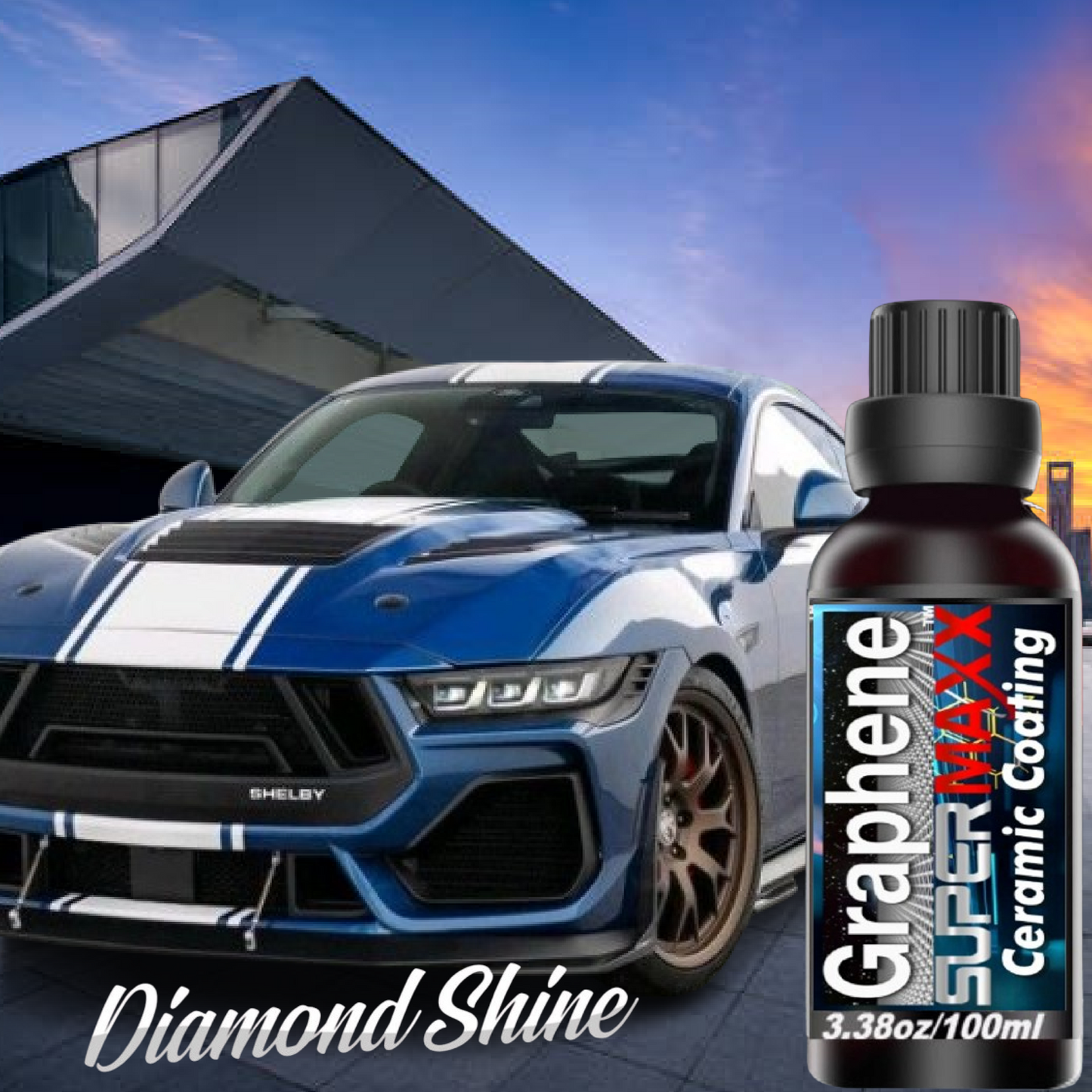 GRAPHENE CERAMIC CAR COATING ADVANCED TRICURE PAINT PROTECTION
