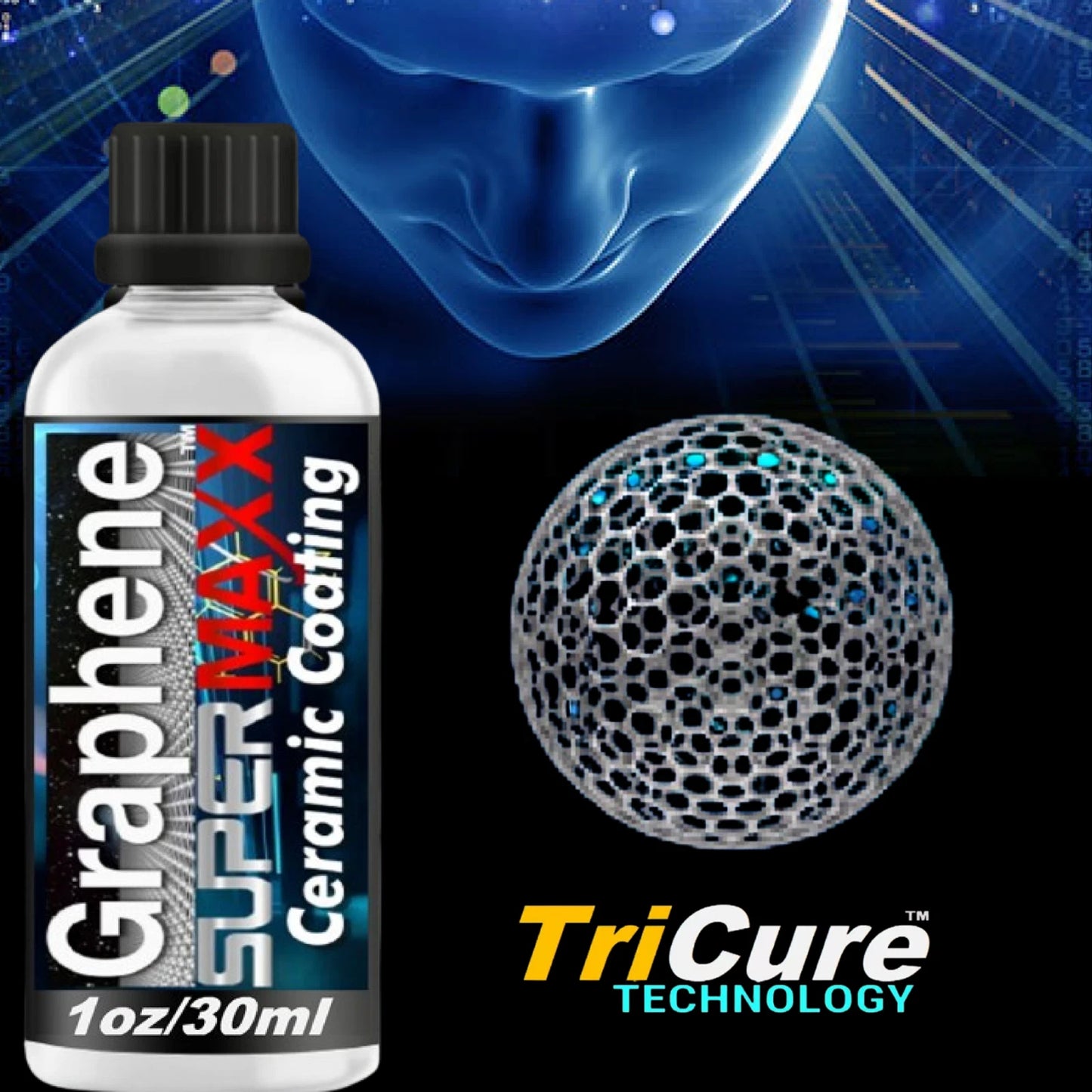 GRAPHENE CERAMIC CAR COATING ADVANCED TRICURE PAINT PROTECTION