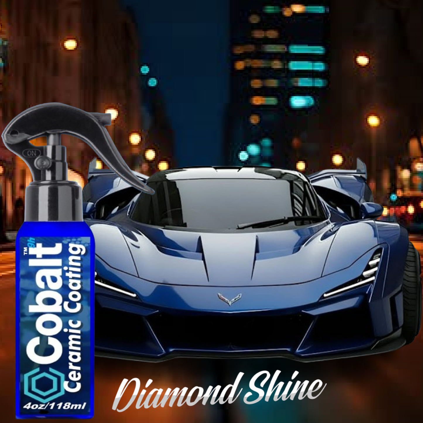 COBALT CERAMIC COATING SPRAY - 4oz/118ml