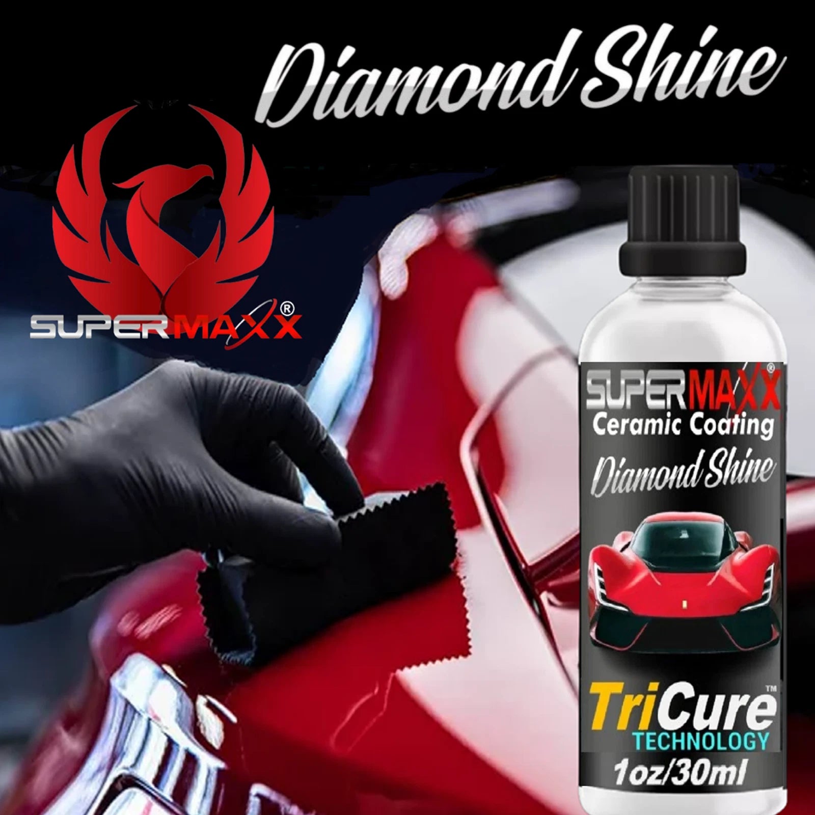 CERAMIC CAR COATING POLYSILAZANE WITH ADVANCED TRICURE TECHNOLOGY