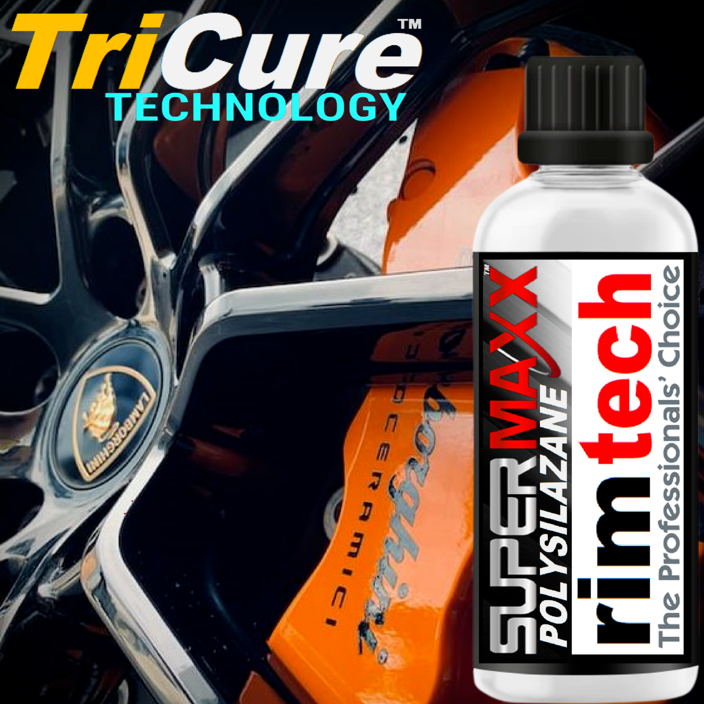 RIM WHEEL CERAMIC COATING WITH TRICURE TECHNOLOGY PROTECTION