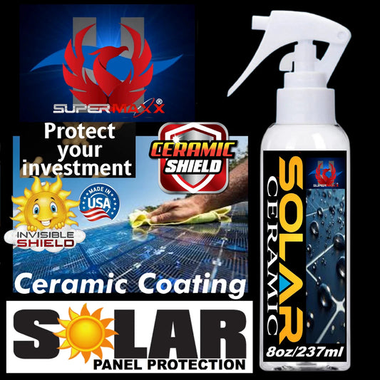 SOLAR PANEL CERAMIC COATING WITH TRICURE TECHNOLOGY