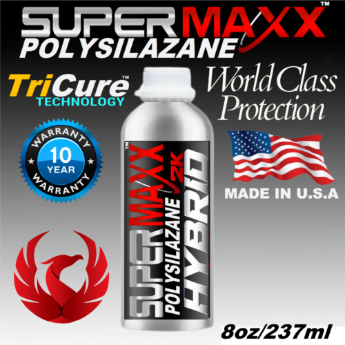 WORLD'S FIRST 2K HYBRID POLYSILAZANE CERAMIC CAR COATING WITH TRICURE TECHNOLOGY