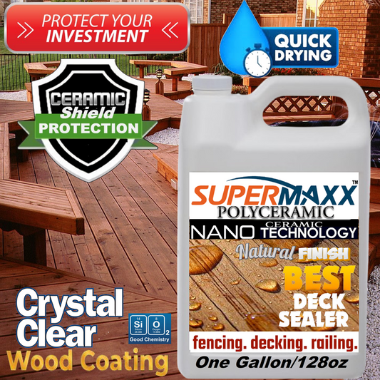 WOOD SEALER COLOR ENHANCER ADVANCED CERAMIC WOOD SEALER - 1 GALLON