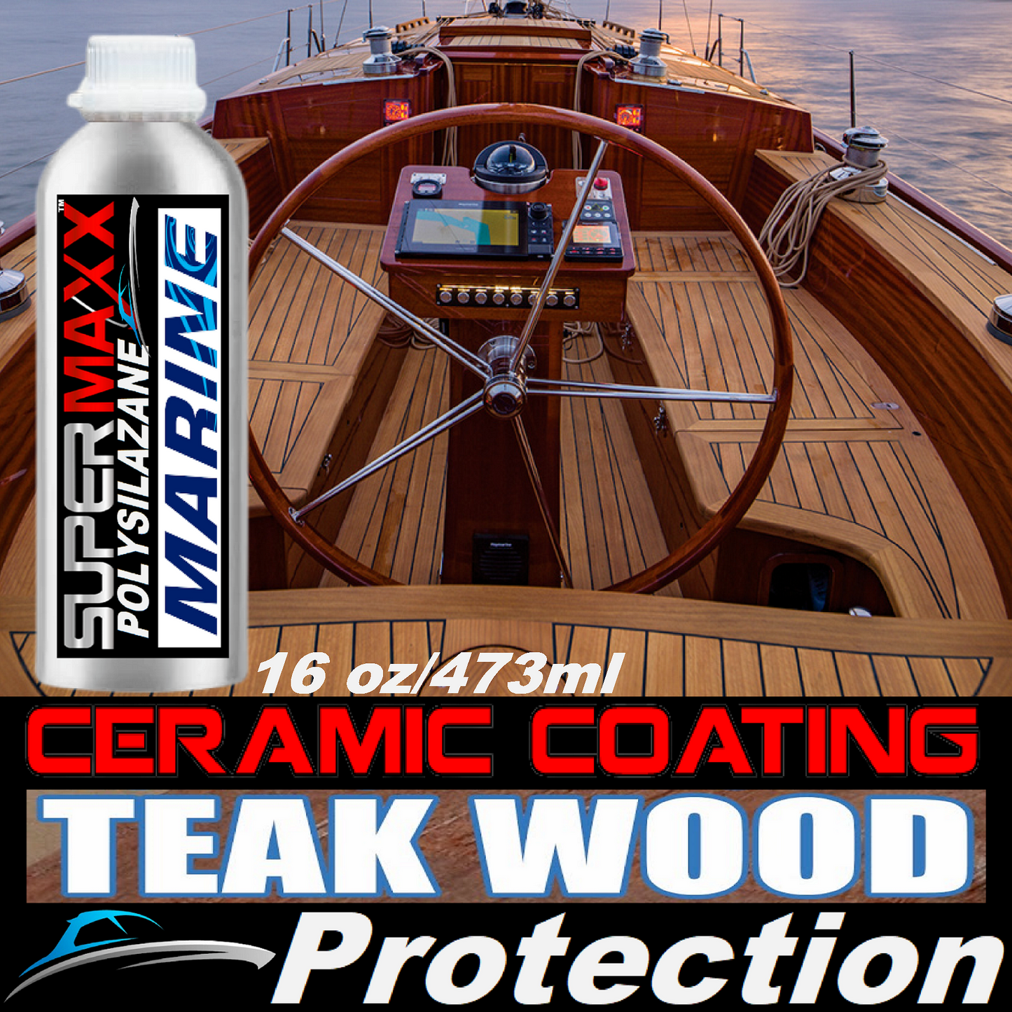 TEAK WOOD MARINE NANO CERAMIC COATING