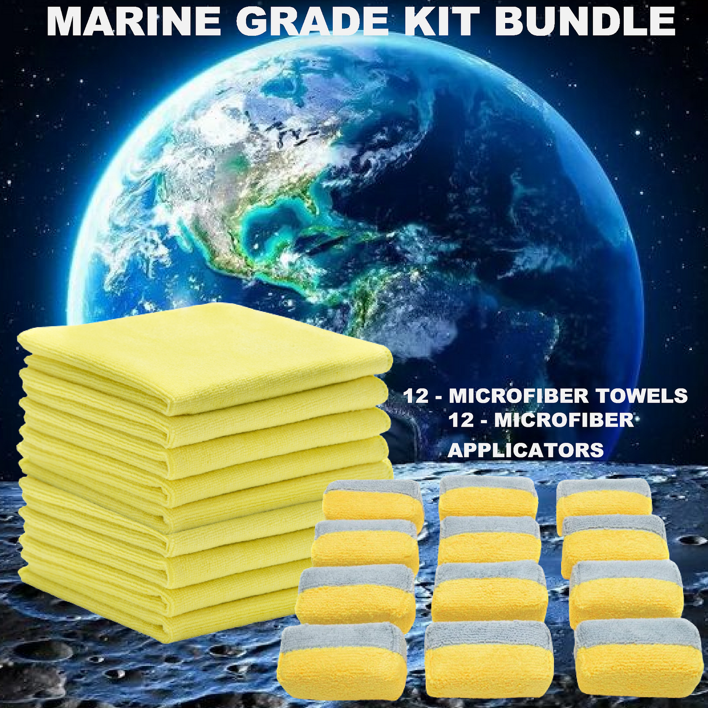 MARINE CERAMIC COATINGS (4)  WITH TRICURE TECHNOLOGY - KIT BUNDLE